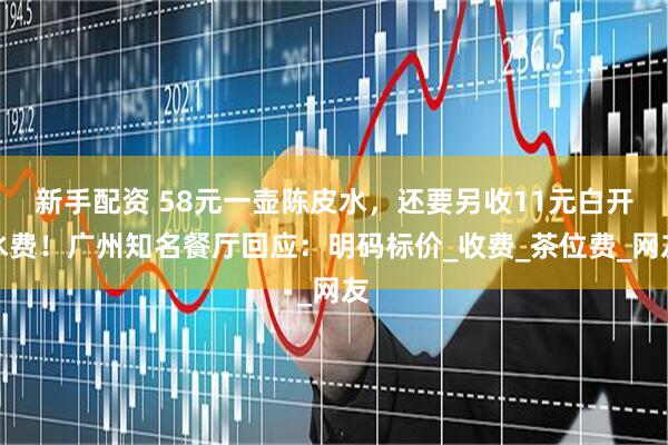 新手配资 58元一壶陈皮水，还要另收11元白开水费！广州知名餐厅回应：明码标价_收费_茶位费_网友